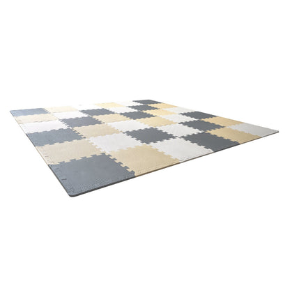 Kinder-Schaum-Puzzle-Boden-Spielmatte 0,4 in 36 Stück ineinander greifenden EVA Soft Tiles