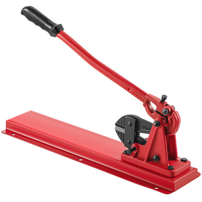 24" Tisch-Handspreizer, Schneidleistung 3/8" Bolzenschneider Tischtyp, Härte 35-45HRC Crimpzange Tischdrahtkabel, rote Pressmaschine zum Schmieden und Schneiden, Arm-Tischpresse