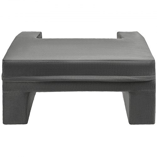 Reading cushion Kneeling desk cushion with 2 pockets and cup holder Washable fabric