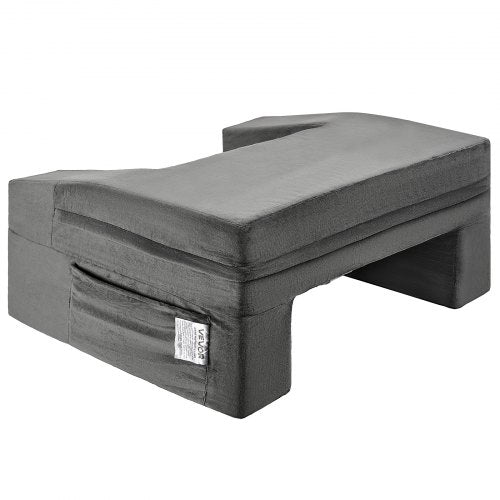 Reading cushion Kneeling desk cushion with 2 pockets and cup holder Washable fabric