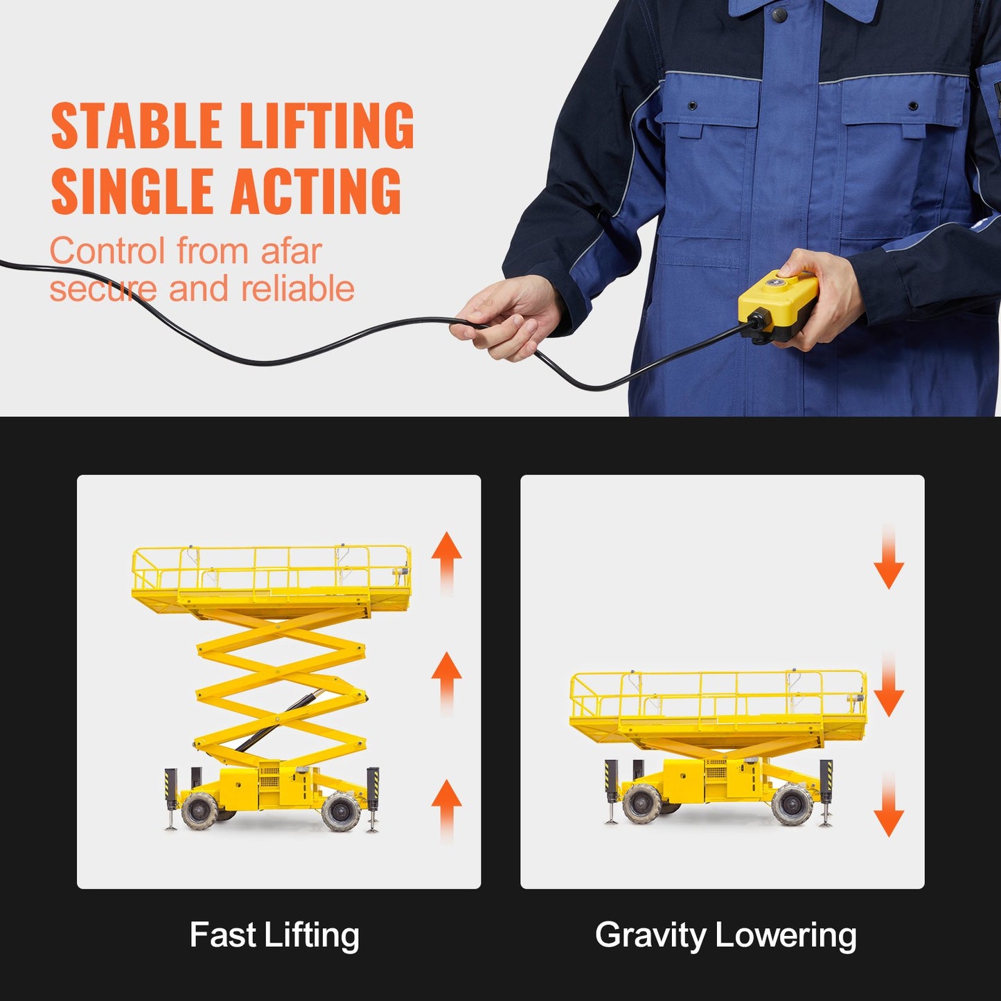 Hydraulikpumpe 4 Quart einfachwirkende Kipperpumpe Antriebseinheit DC 12V