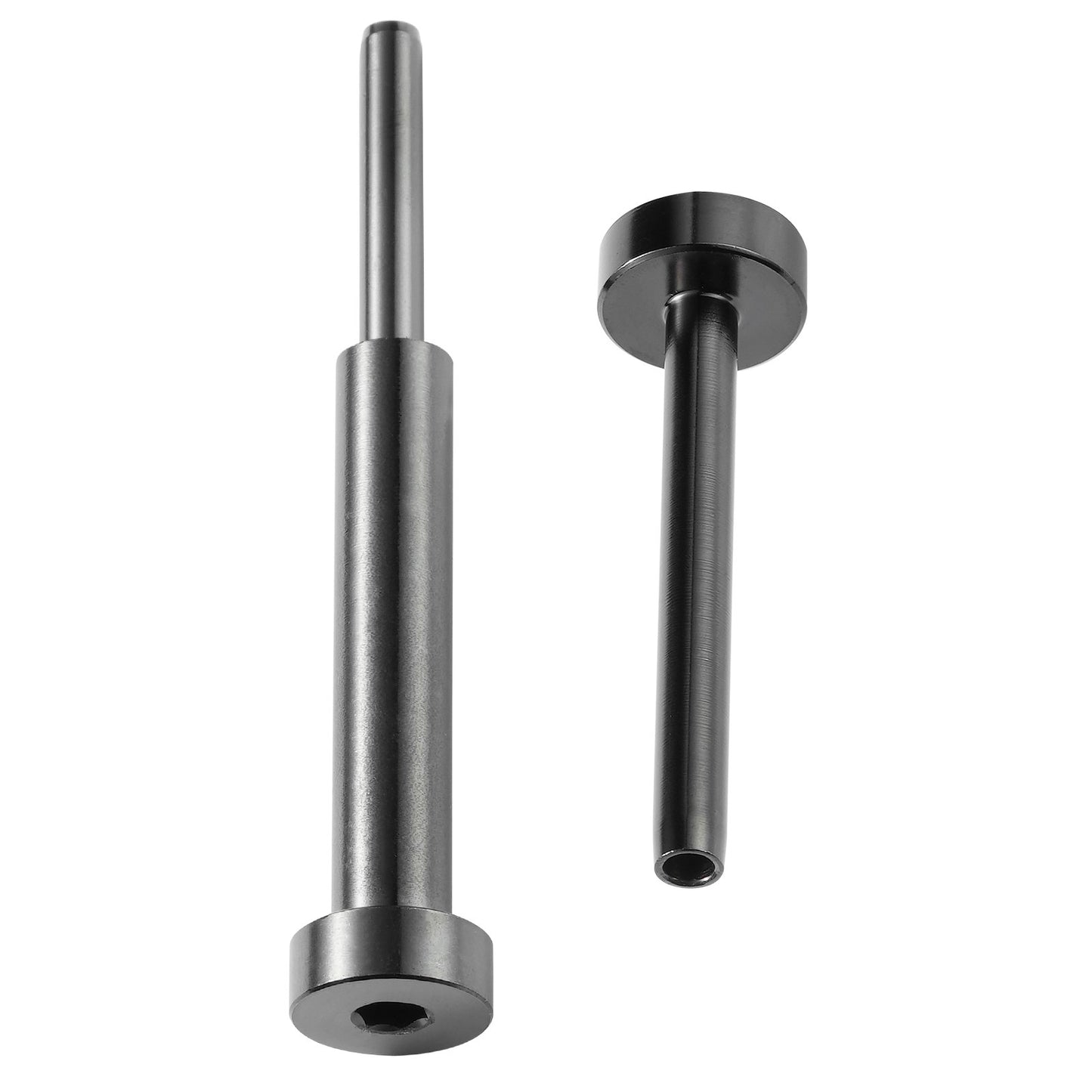 30-Pack Invisible Cable Railing Kit, T316 Stainless Steel 3.2mm Invisible Receiver and Coil Rod End for Cable Railing, Coil Tensioner 3.2mm for Wood/Metal Post, Cable Railing, Black