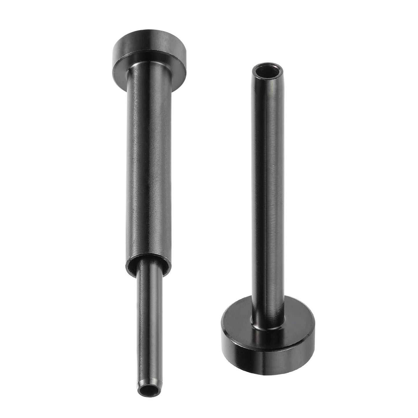 30-Pack Invisible Cable Railing Kit, T316 Stainless Steel 3.2mm Invisible Receiver and Coil Rod End for Cable Railing, Coil Tensioner 3.2mm for Wood/Metal Post, Cable Railing, Black