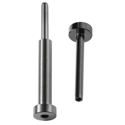 40 Pack Invisible Cable Railing kit, T316 Stainless Steel 1/8" Invisible Receiver and Swage Stud End for Cable Railing, Swage Tensioner 1/8" for Wood/Metal Post, Cable Railing Hardware, Black