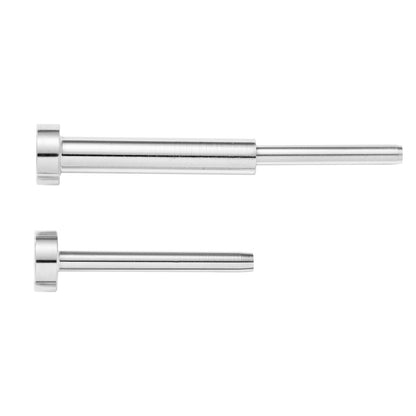 20 Pack Invisible Cable Railing kit, T316 Stainless Steel 1/8" Invisible Receiver and Swage Stud End for Cable Railing, Swage Tensioner 1/8" for Wood/Metal Post, Cable Railing Hardware, Silver