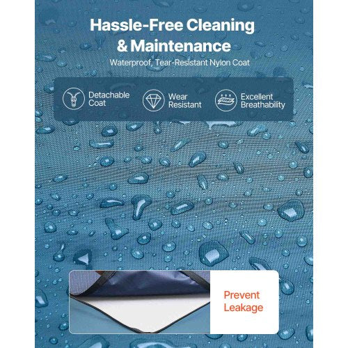 sjukhusmadrass för medicinsk säng, 6 tum, vattentålig, halkfri skummadrass för hemmet