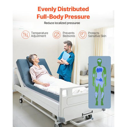 sjukhussängmadrass 6-tums vattentålig halkfri skummadrass 350 lbs