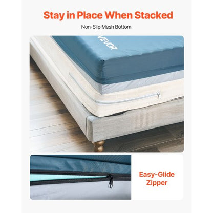 sjukhussängmadrass 6-tums vattentålig halkfri skummadrass 350 lbs