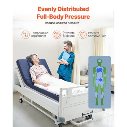 sjukhussängmadrass 6-tums vattentålig halkfri skummadrass 500 lbs