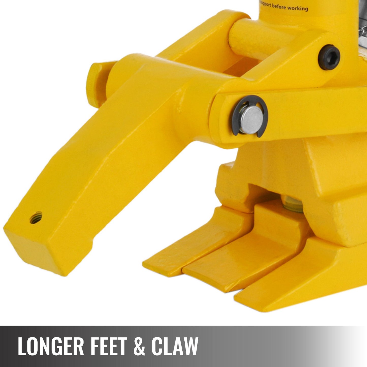 Bead Breaker Tool 10,000PSI Air Hydraulic Foot Pump for Tractor Truck Tire Bead Breaker with Feet and Claw Commercial Tractor Truck Tire Hydraulic Changer