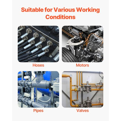 72-PIECE Hydraulic Couplings 37° JIC Hydraulic Hose Cap and Plug Set