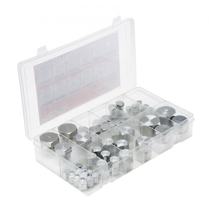 72-PIECE Hydraulic Couplings 37° JIC Hydraulic Hose Cap and Plug Set