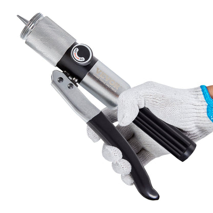 Hydraulischer Rohraufweiter, 3/8" bis 1-1/8" Außendurchmesser, HAVC-Hydraulikpresswerkzeug mit 7 Rohraufweiterköpfen, Entgratwerkzeug, Rohrschneider für Kupfer-, Aluminium-, Messing- und Weichstahlrohre