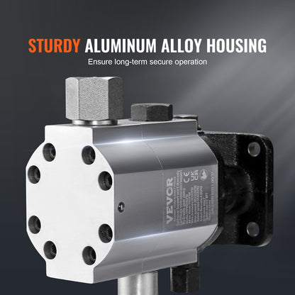 Hydraulic Log Splitter Pump, 11GPM, 2 Stage 3000PSI Wood Log Splitter Pump, 1'' Inlet 1/2'' NPT Outlet 3600 RPM Aluminum Hydraulic Gear Pump, for Small Engine Mounting Log Splitters Snowplow