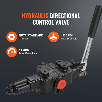 Hydraulic Wood Log Splitter Pump Kit, 22GPM, 2 Stage 4000PSI Aluminum Hydraulic Gear Pump, with Valve Coupling Installation Base 3/4'' NPT Outlet 3600 RPM, for Small Engine Mounting Log Splitter