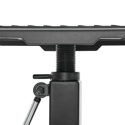 Dirt Bike Lift Stand, Motorcykel Jack Lift Stand 440 lbs Kapacitet och hydraulisk lyftfunktion, justerbart höjdlyftbord, för Dirt Pit Bike Reparation, Underhåll, Dirt Bike Tillbehör