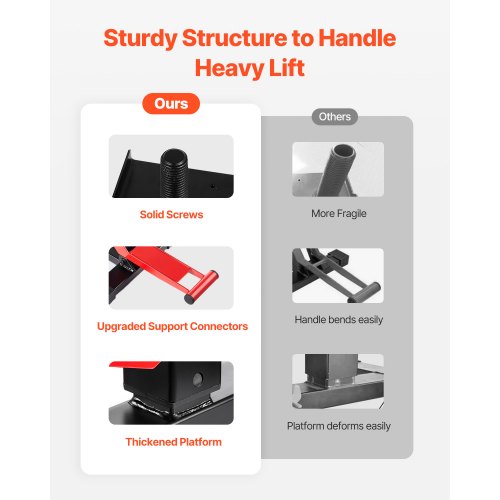 Dirt Bike Lift Stand 440 LBS Einstellbare Hydraulische Motorrad Wagenheber | EU