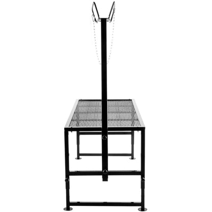 Livestock stand 51x23 inch, straight head trimming stand, goat shearing stand metal stand Sheep shearing stand for livestock trimming stand