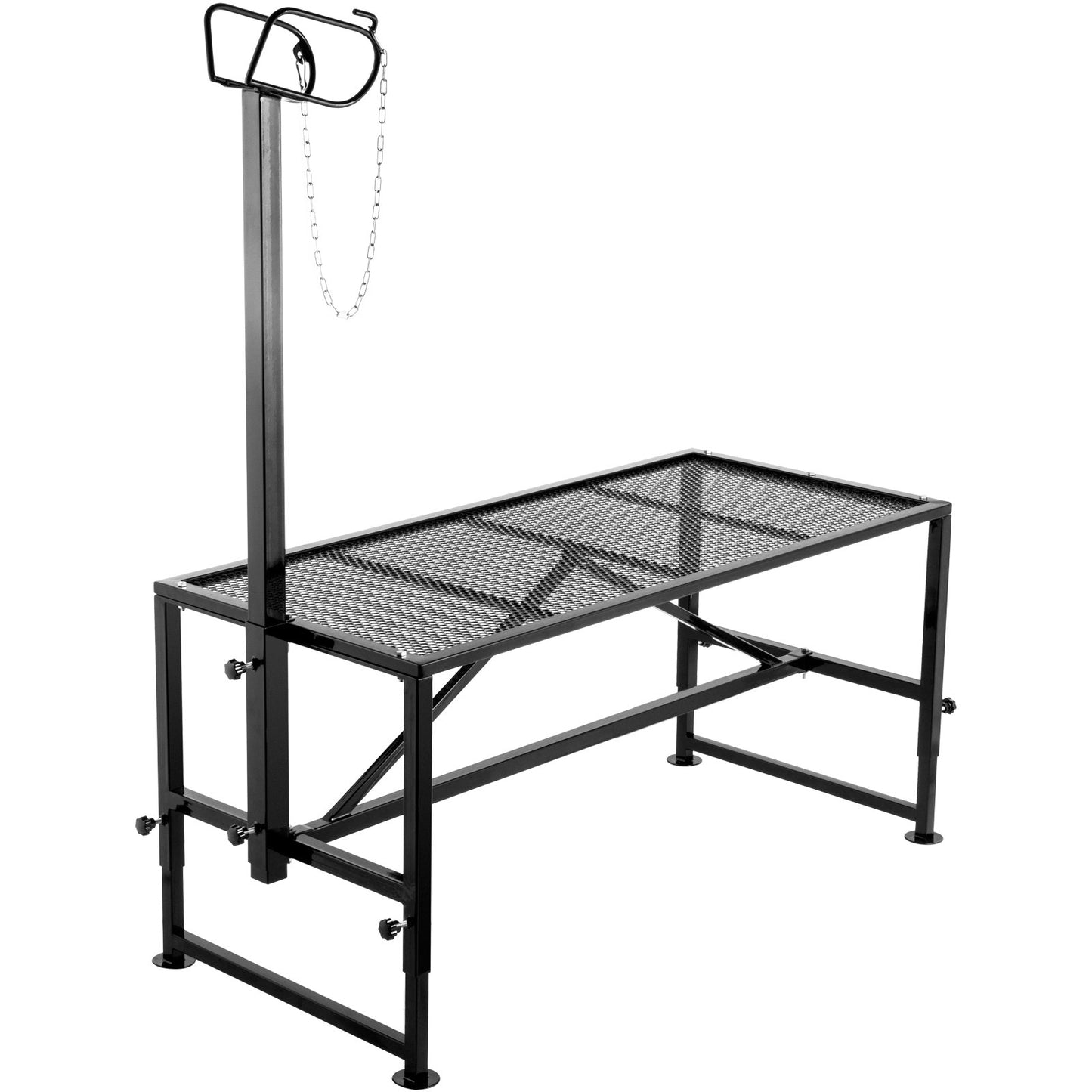 Livestock stand 51x23 inch, straight head trimming stand, goat shearing stand metal stand Sheep shearing stand for livestock trimming stand