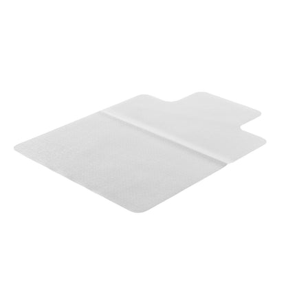 Chair Mat with Lip, 36 x 48-inch Office Chair Mat for Low Pile Carpeted Floors, Plastic Floor Protector Rug with Studded, Non-Slip & Easy to Clean, Smooth Glide Under Desk Rug for Home Office