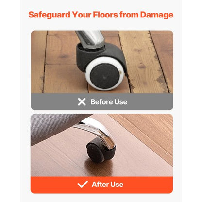 Stolsmatta 30 x 48 tum Transparent kontorsmatta för hårda golv Hem |  EU