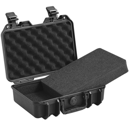 Hard gun cases with pre-cut PU foam lockable gun case for 1 gun