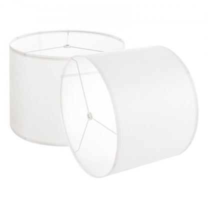 Lampskärmar Drum, 2-set, 33 x 33 x 25 cm, mellanstor rund lampskärm (offwhite) |  EU
