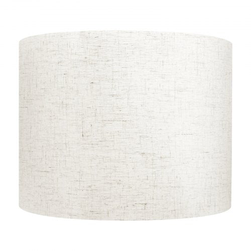 Drum Lampshades 2-set 33 x 33 x 25 cm Medium Round Lampshade (Light Linen) | EU