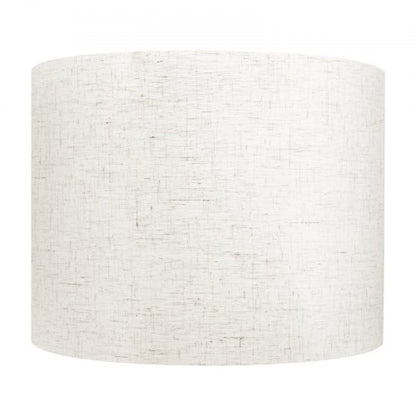 Drum Lampshades 2-set 33 x 33 x 25 cm Medium Round Lampshade (Light Linen) | EU