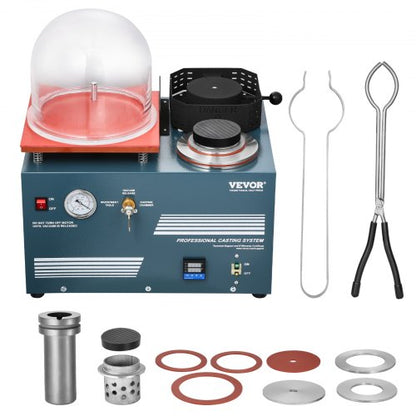 Vakuum-Feingussmaschine Schmelzofen Gießen Schmuck Schmelzen | EU