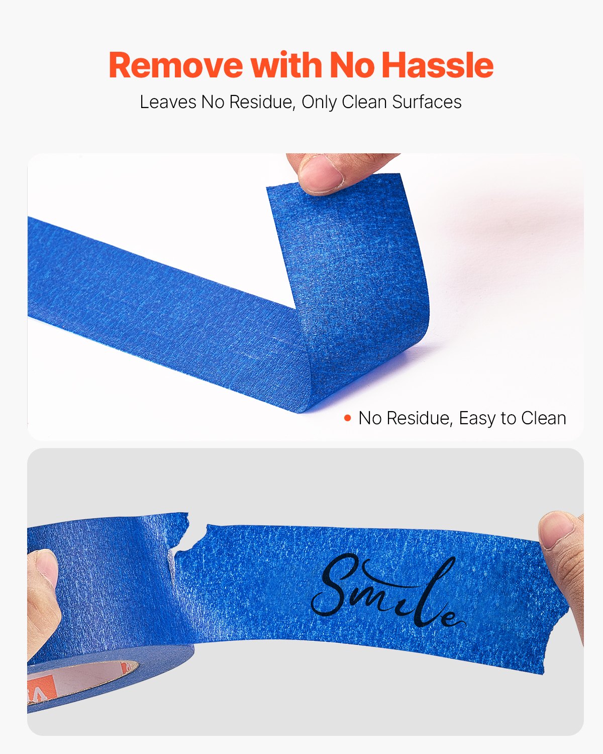 Painters Tape, 2 Inch Wide (1.88 In x 60 Yds), 3 Rolls, Blue Painter Tape for Painting, Edge, Trim, Ceiling, Masking Tape Protects Surfaces and Removes Easily, DIY Craft Art, Labeling Decoration