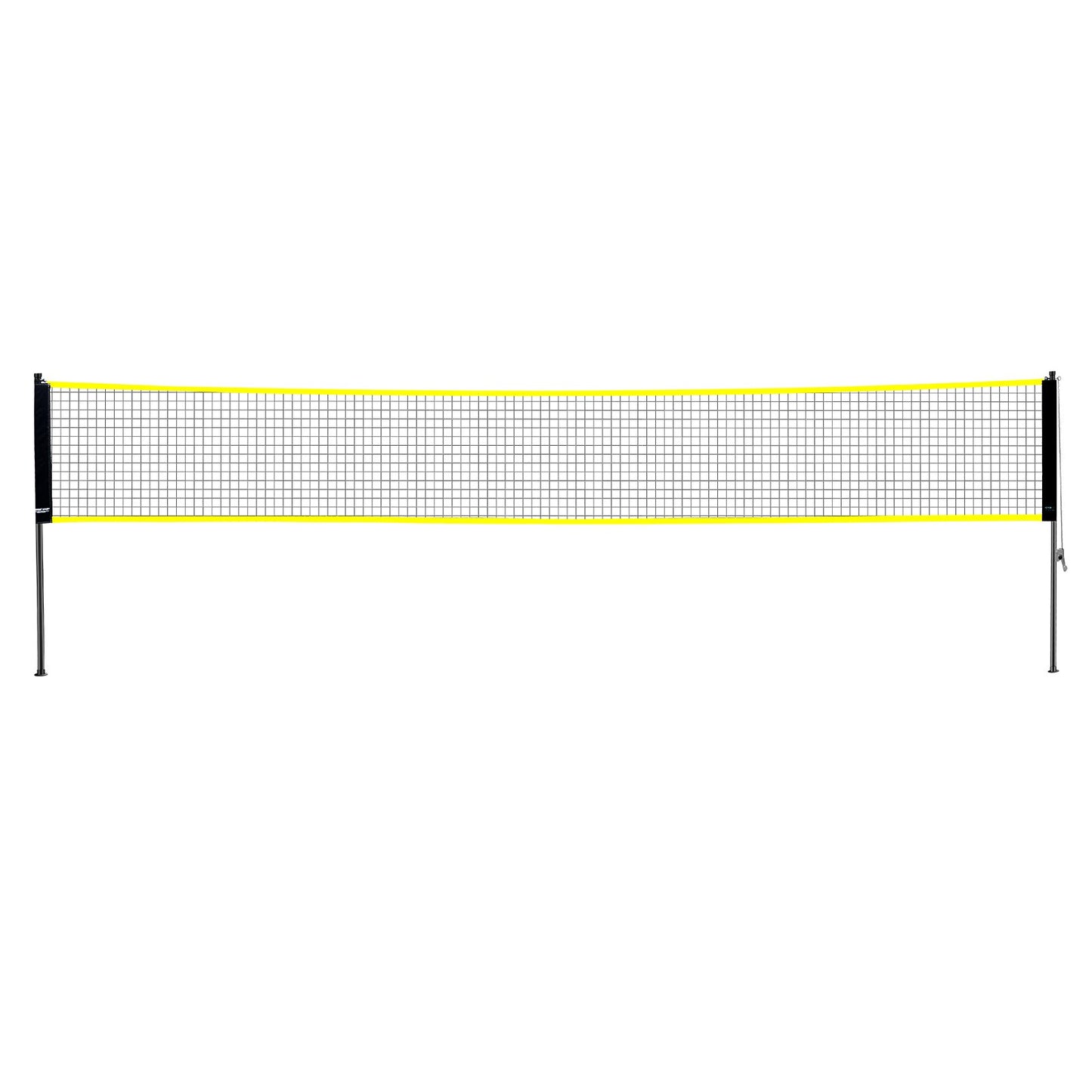 Badmintonnätset, Outdoor Backyard Beach Park Badmintonnät, Portabelt badmintonutrustningsset, Badmintonnät för vuxna barn med stavar, bärväska, 4 järnracketar och 3 nylonfjädrar