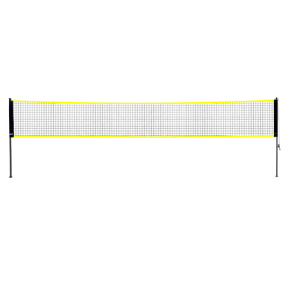 Badmintonnätset, Outdoor Backyard Beach Park Badmintonnät, Portabelt badmintonutrustningsset, Badmintonnät för vuxna barn med stavar, bärväska, 4 järnracketar och 3 nylonfjädrar