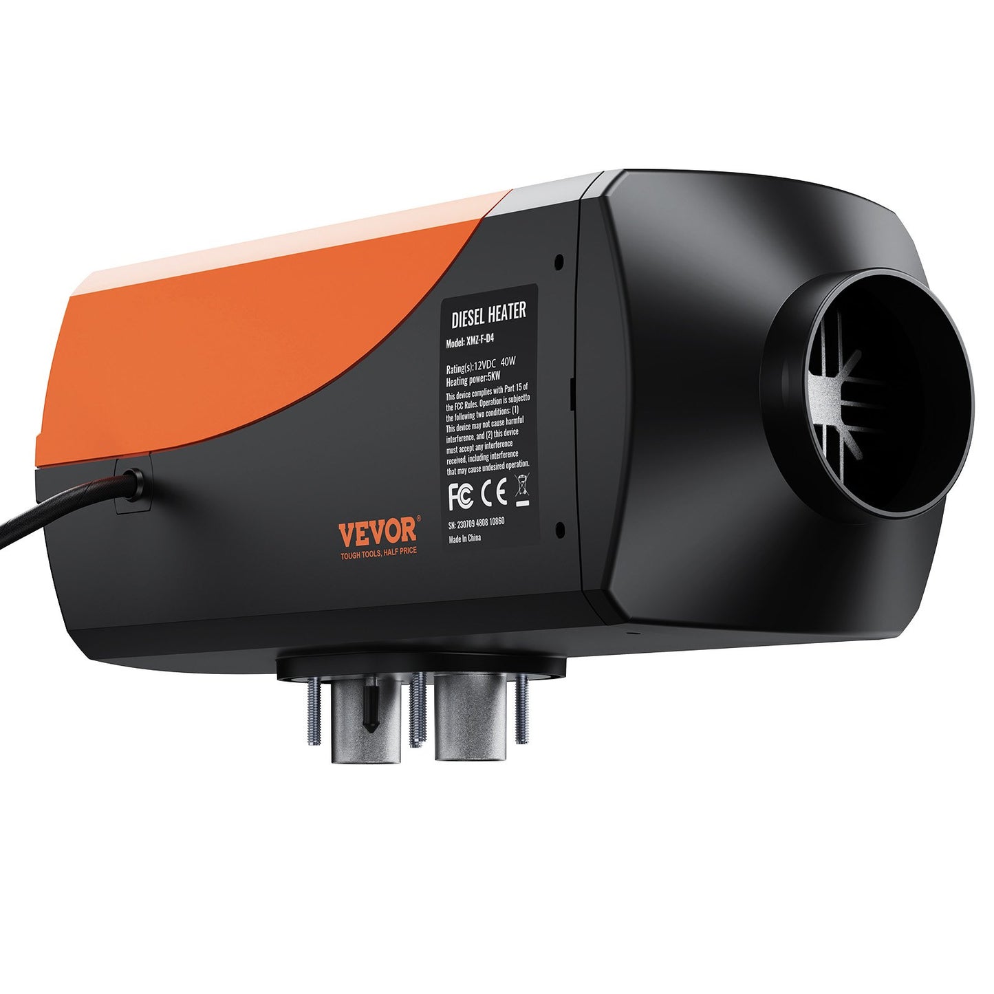 Diesel Luftvärmare 12V 5KW LCD Display Fjärrkontroll för Bilbuss RV inomhus