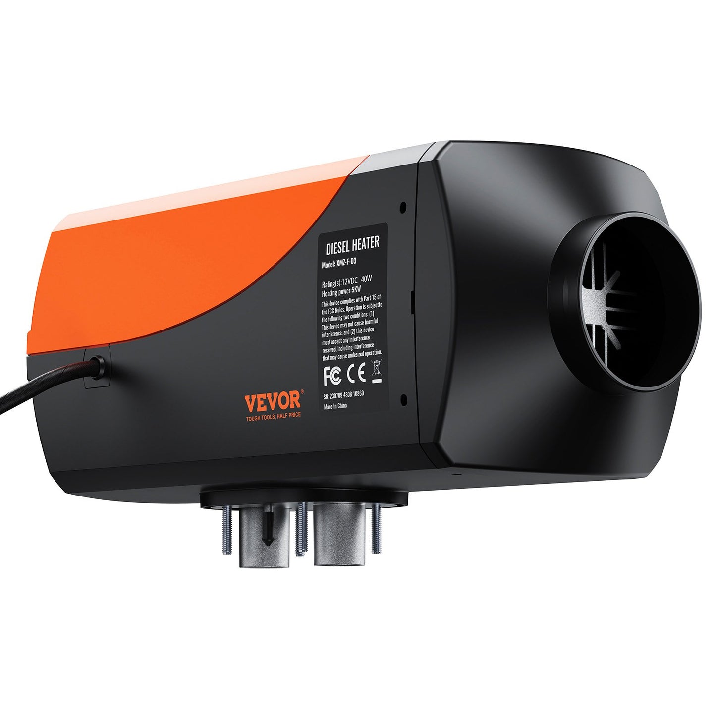 Diesel Air Heater 12V 5KW Bluetooth App LCD Display for Car Bus Motorhome Indoor