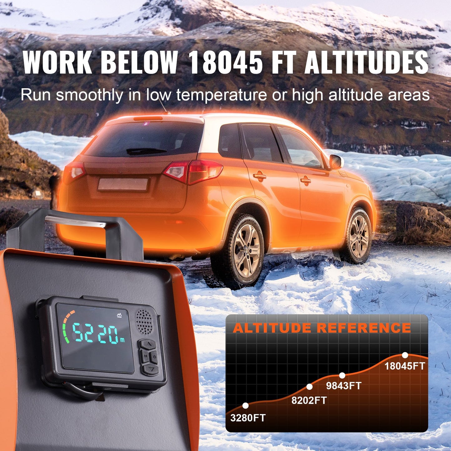 8 KW Diesel Air Heater, Bluetooth App Control All-in-one Diesel Heater with Automatic Altitude Adjustment, Remote Control and LCD, Portable Parking Heater for RV Trailer Camper Van Boat