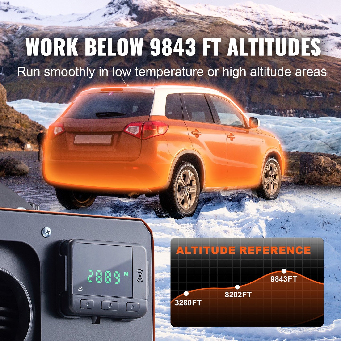 Diesel Air Heater All-in-one 12V 5KW LCD Remote Control for Car RV
