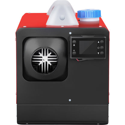 NEU Diesel-Luftheizung, 5 kW 12 V Standheizung, Mini-LKW-Heizung, Einzelauslassloch, mit schwarzem LCD, Fernbedienung, schnell aufheizende Dieselheizung, für Wohnmobil, LKW, Boot, Bus, Autoanhänger, Wohnmobile