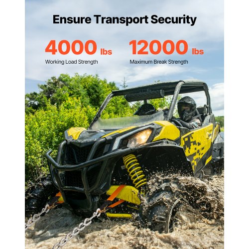 Shoulder Straps Shoulder Tie Down Straps D Ring 2 Inch x 3.2 Feet for Trailer