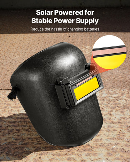 Auto Darkening Welding Lens 4.25" x 2", Shade 11 True Color Welding Lens with Dual Arc Sensors & Gold Coating, Compatible with Most Welding Helmets for TIG, MIG, MMA, ARC Applications