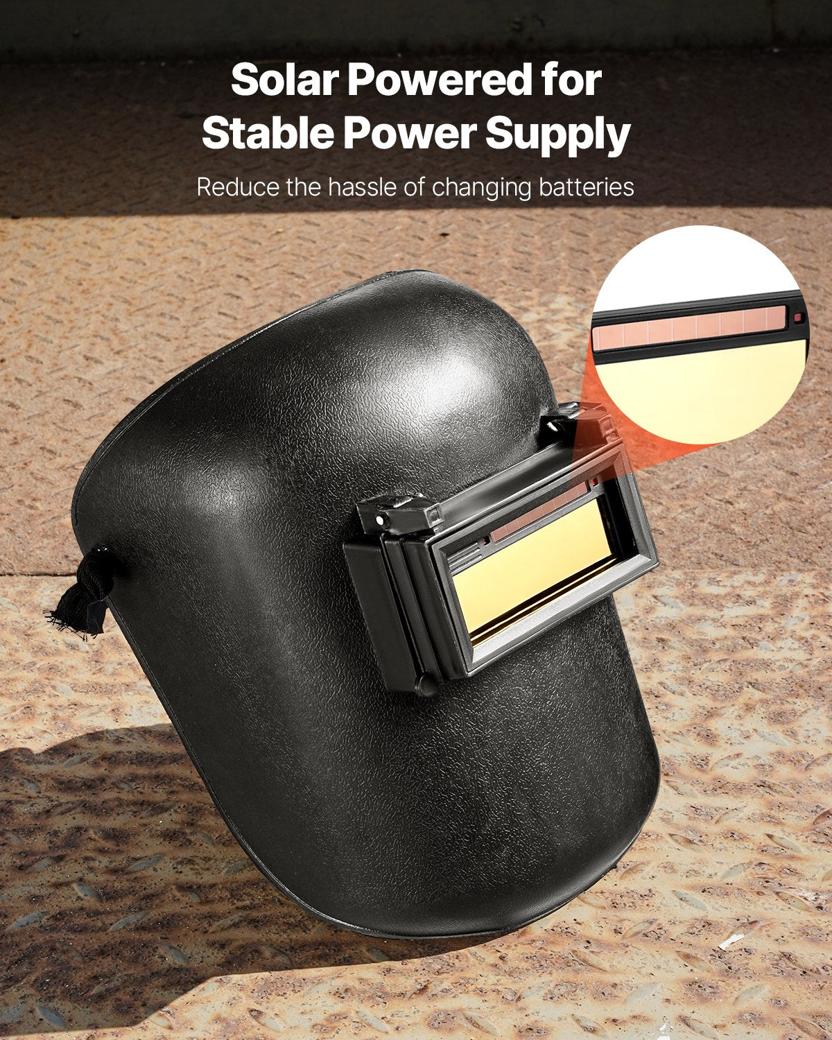 Auto Darkening Welding Lens 4.25" x 2", Shade 5-13 Adjustable True Color Welding Lens with Dual Arc Sensors & Gold Coating, Compatible with Most Welding Helmets for TIG, MIG, MMA Applications