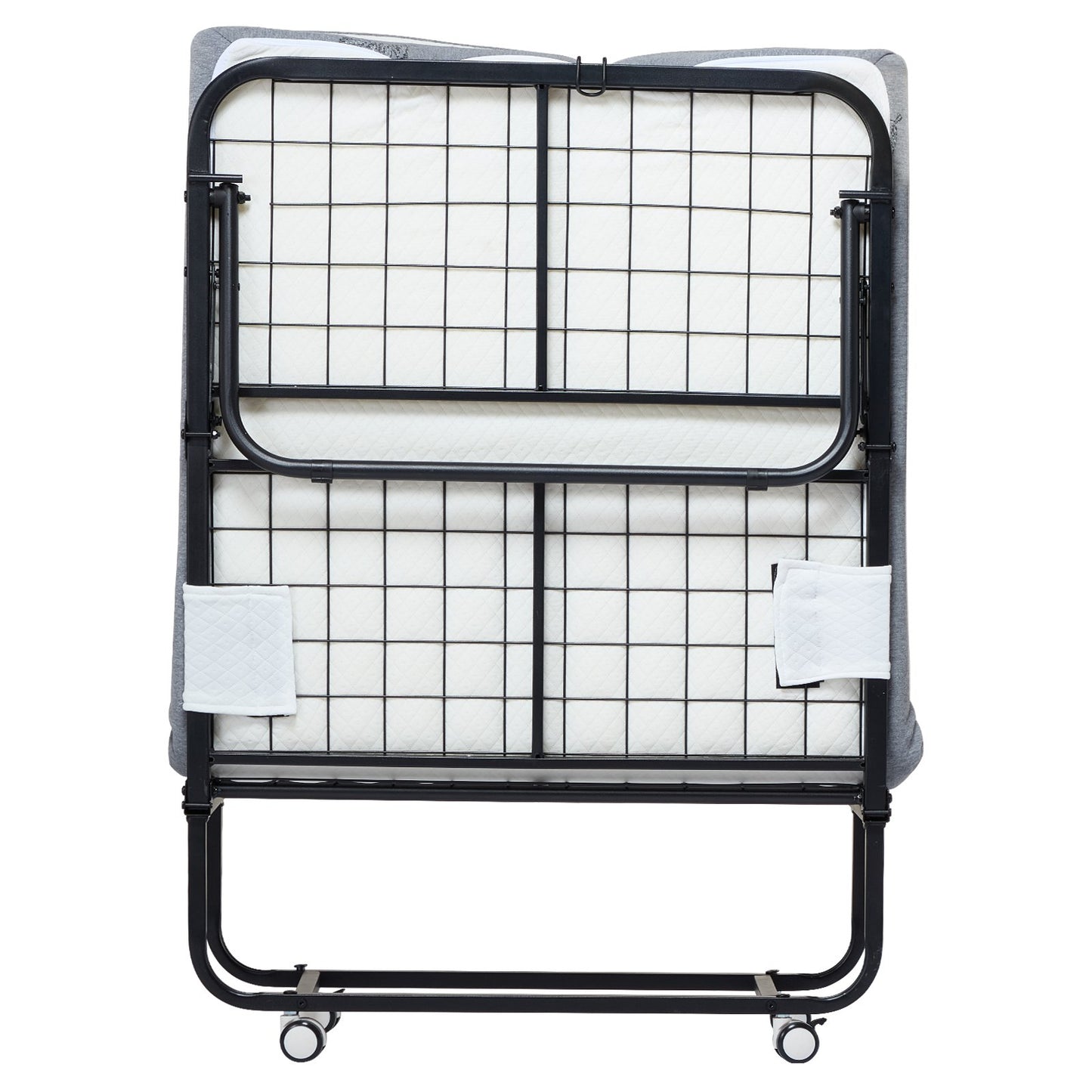 Hopfällbar säng hopfällbar säng med 5 tums skummadrass för vuxna och gäster