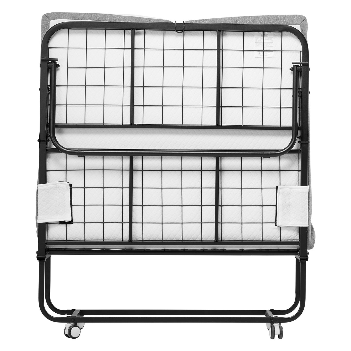 Hopfällbar säng hopfällbar säng med 5 i skummadrass för vuxna och gäst