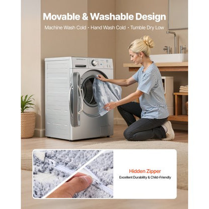 2-i-1 barnsoffa hopfällbar småbarnssoffa med armstöd självlysande M grå |  EU