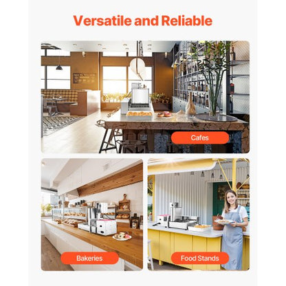 Kommerzielle automatische Donut-Maschine Donut-Maschine 4 Reihen 240 PCS/H | EU