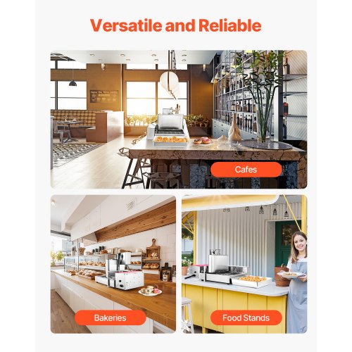 Commercial Automatic Donut Machine Donut Machine 6 Rows 360 PCS/H | EU