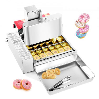Commercial Automatic Donut Machine Donut Machine 6 Rows 360 PCS/H | EU