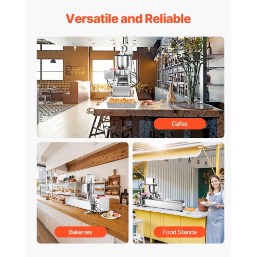 Commercial Automatic Donut Machine Donut Maker Single Row 90PCS/H | EU