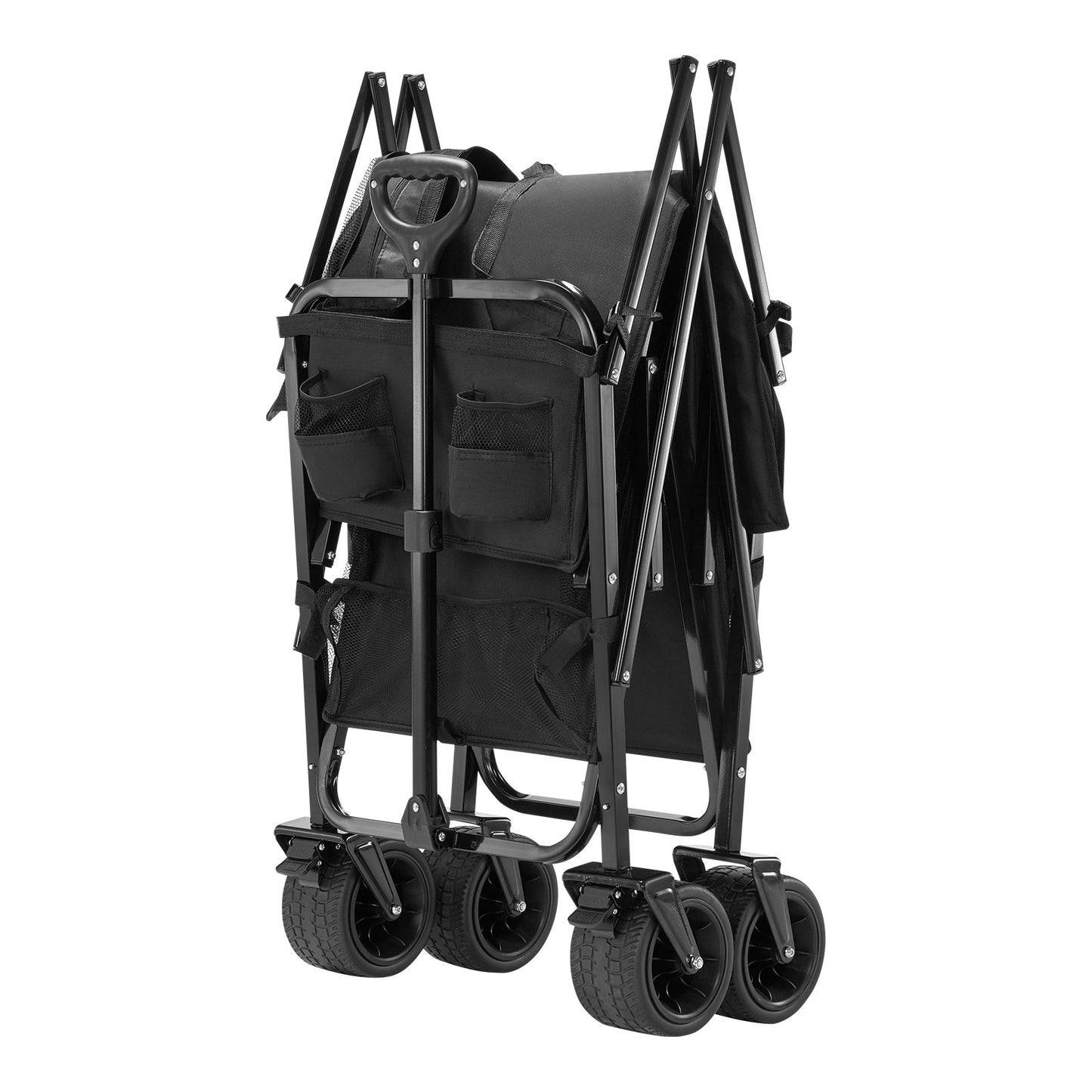 Dubbeldäckare hopfällbar 300L & 450 lbs Heavy Duty hopfällbar vagn