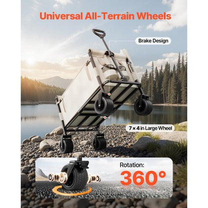 Hopfällbar vagn som kan omvandlas till bänklast på 220 kg och 220 liters nyttovagn |  EU